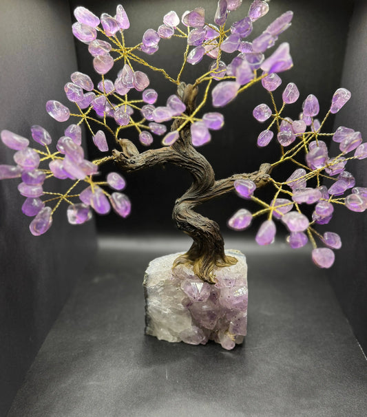 Amethyst Tree of Life and Tranquility Celestial Crystal Haven