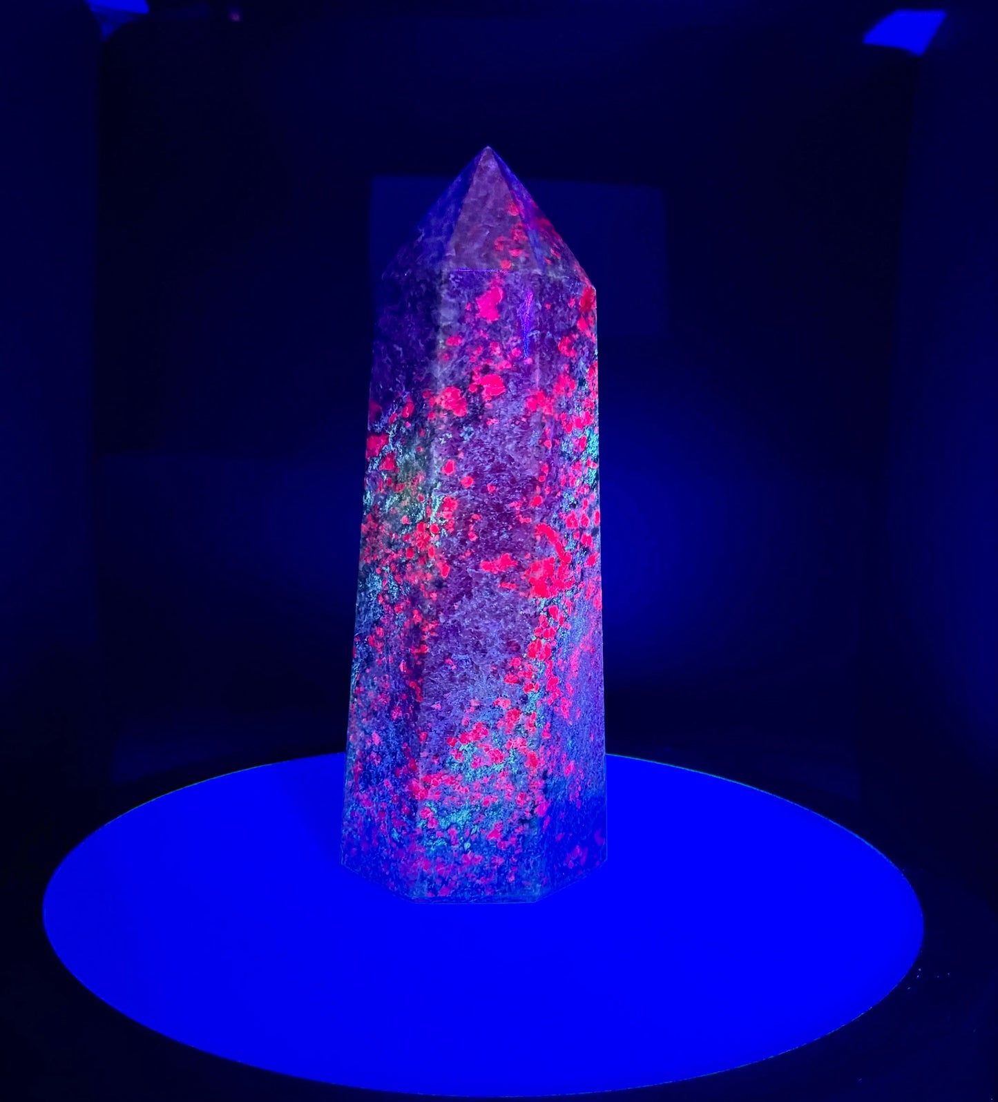 Ruby in Kyanite Tower Celestial Crystal Haven